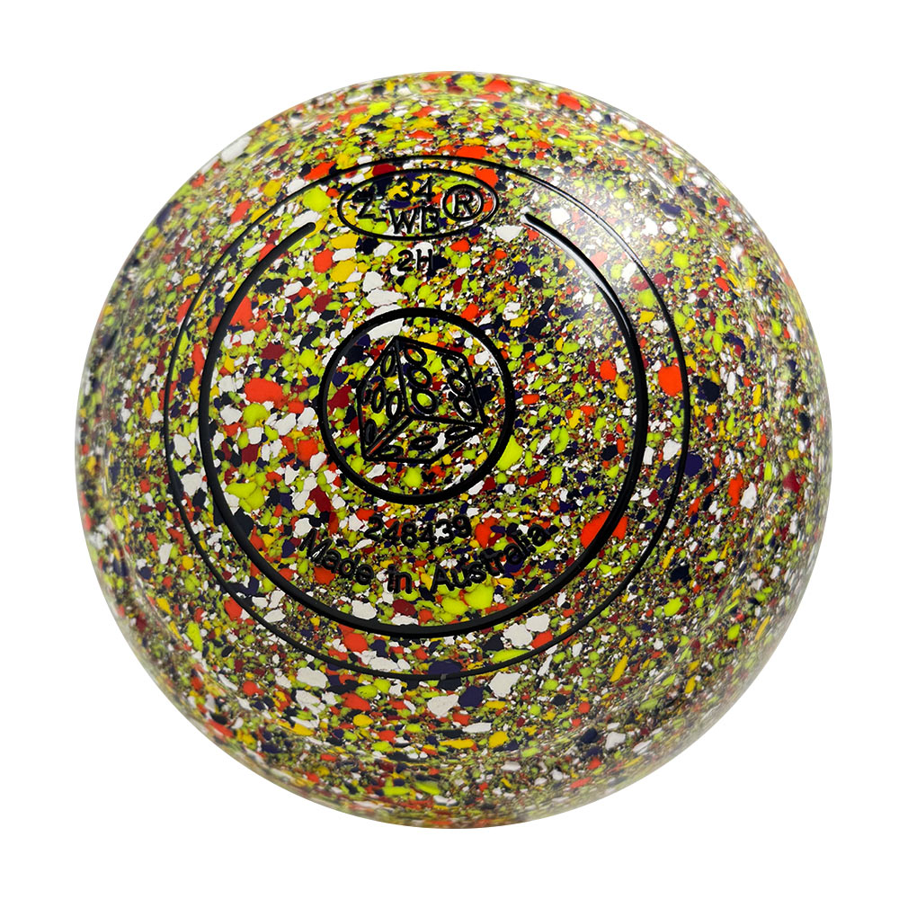 Aero Dynamic Lawn Bowls 2 Heavy Z-Scoop Gold Dust - 248439