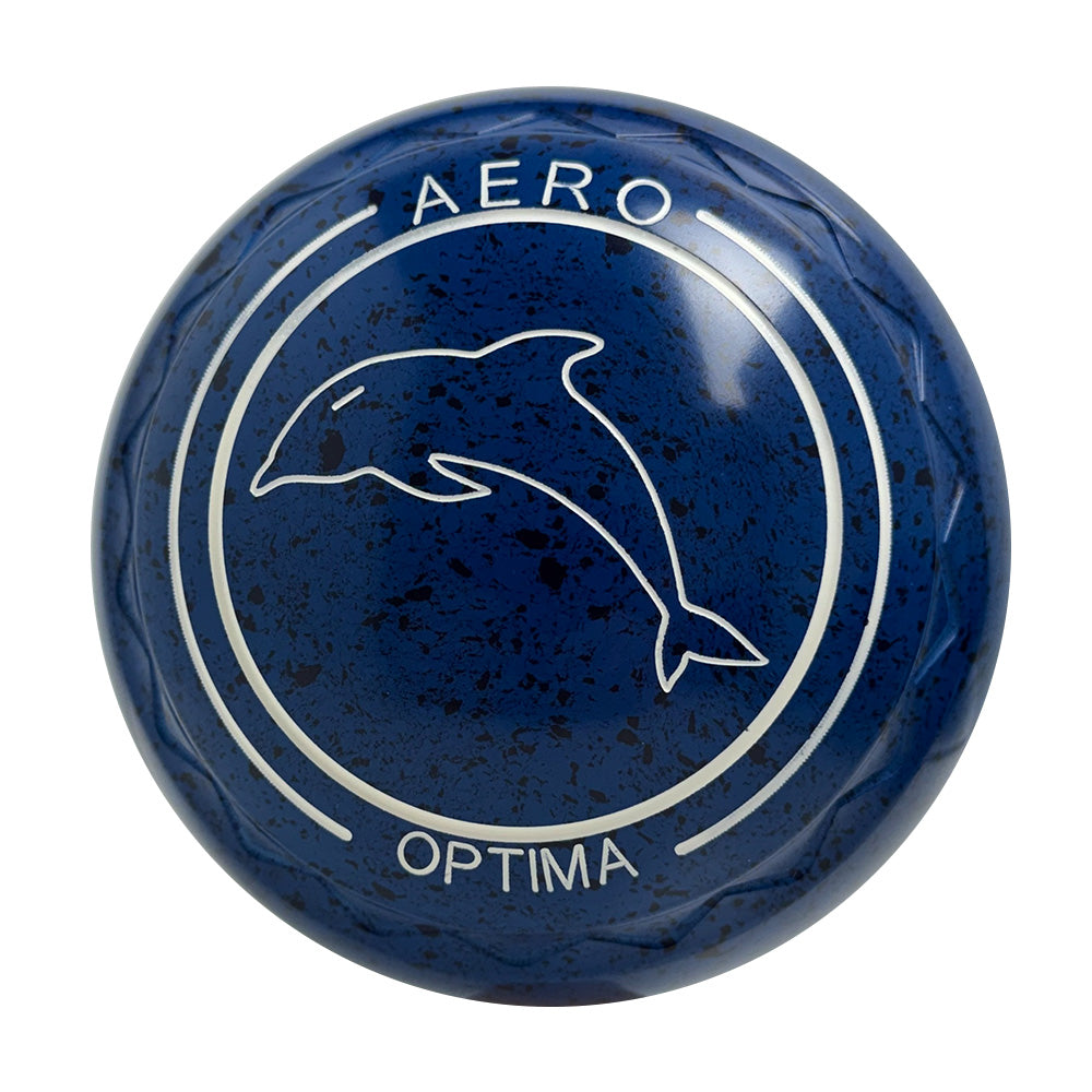 Aero Optima Lawn Bowls 3.5 Heavy Z-Scoop Ocean - 248445
