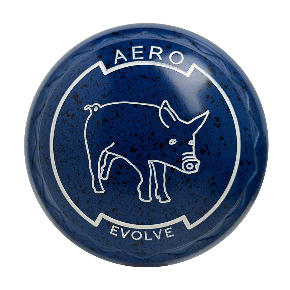 Aero Evolve Lawn Bowls 4 Heavy Z-Scoop Ocean - 248719