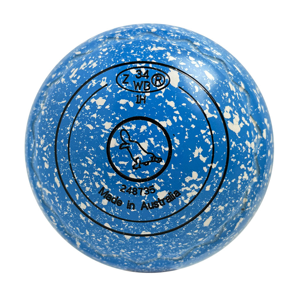 Aero Dynamic Lawn Bowls 1 Heavy Z-Scoop Azure - 248735