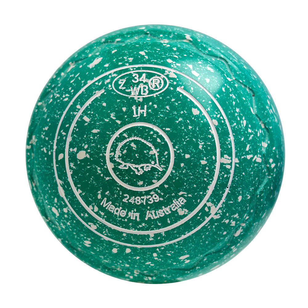 Aero Optima Lawn Bowls 1 Heavy Z-Scoop Tiffany - 248739