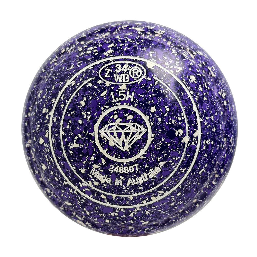 Aero Optima Lawn Bowls 1.5 Heavy Z-Scoop Rain - 248807