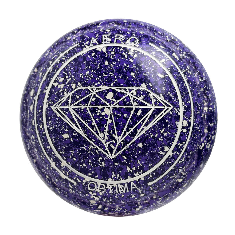 Aero Optima Lawn Bowls 1.5 Heavy Z-Scoop Rain - 248807