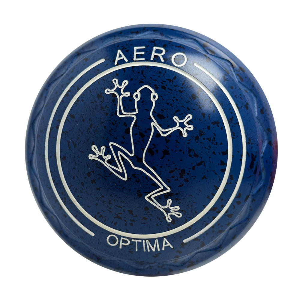 Aero Optima Lawn Bowls 4 Heavy Z-Scoop Ocean - 248821
