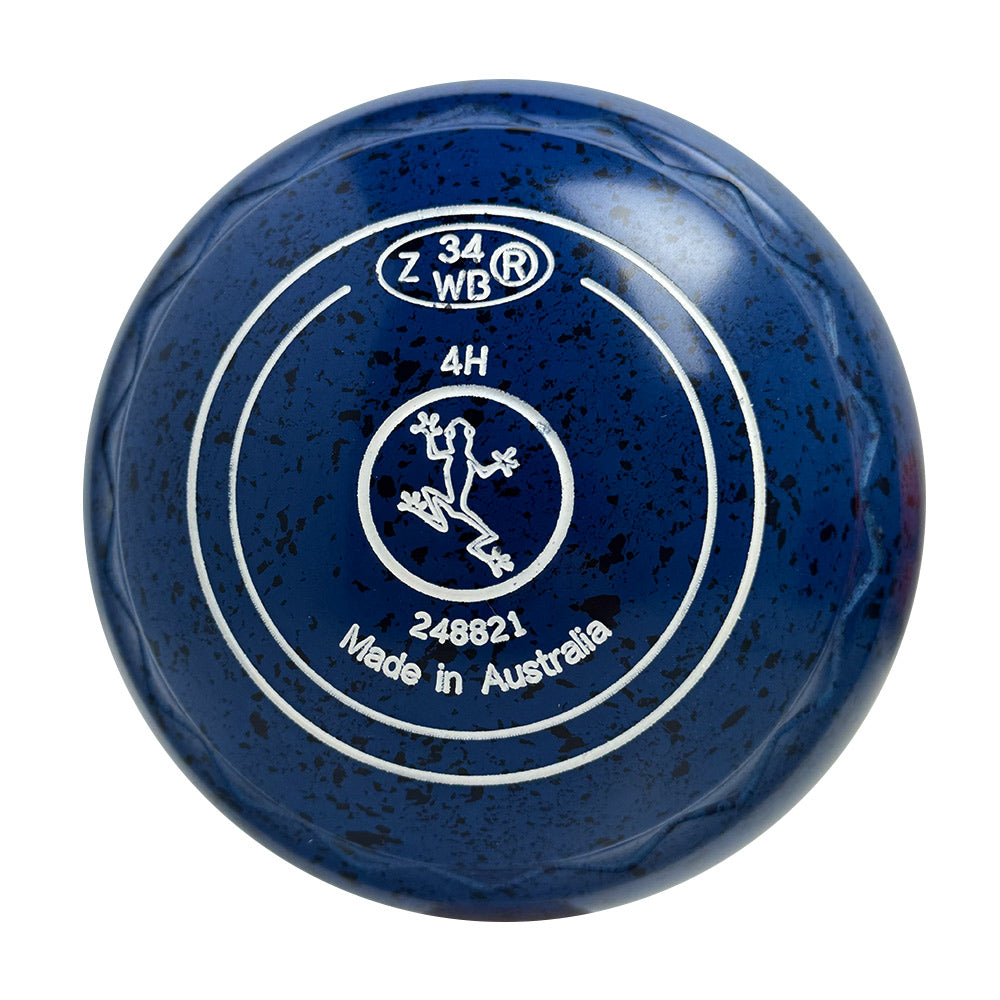 Aero Optima Lawn Bowls 4 Heavy Z-Scoop Ocean - 248821