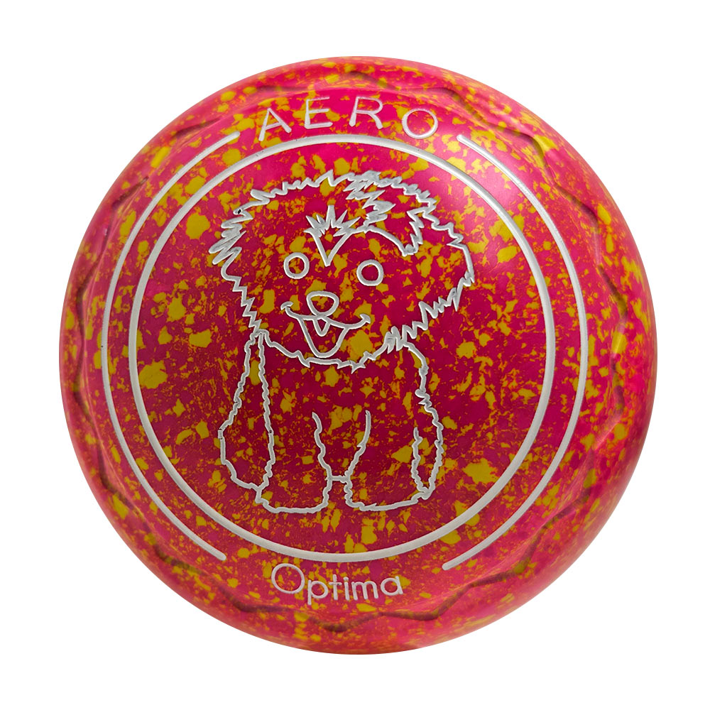 Aero Optima Lawn Bowls 0.5 Heavy Z-Scoop Tequila Sunrise - 248925
