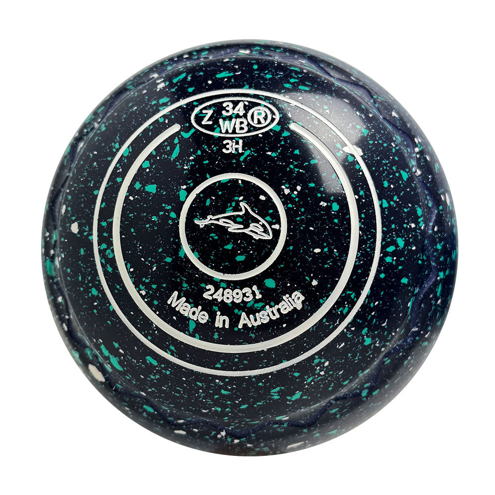 Aero Dynamic Lawn Bowls 3 Heavy Z-Scoop Graphite - 248931