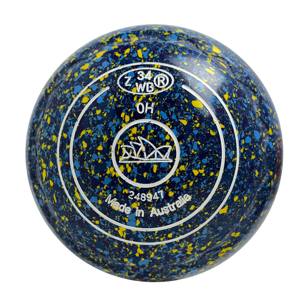 Aero Optima Lawn Bowls 0 Heavy Z-Scoop Macaw - 248947