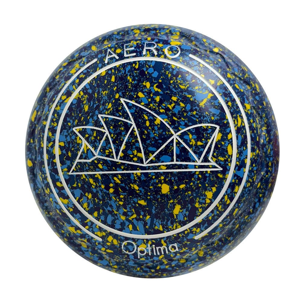 Aero Optima Lawn Bowls 0 Heavy Z-Scoop Macaw - 248947