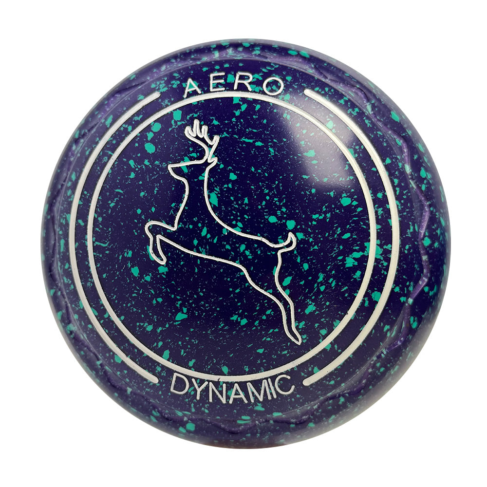 Aero Dynamic Lawn Bowls 2 Heavy Z-Scoop Grape - 250943
