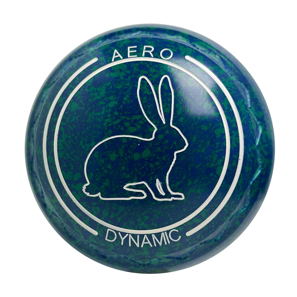 Aero Dynamic Lawn Bowls 2.5 Heavy Z-Scoop Aqua - 250945
