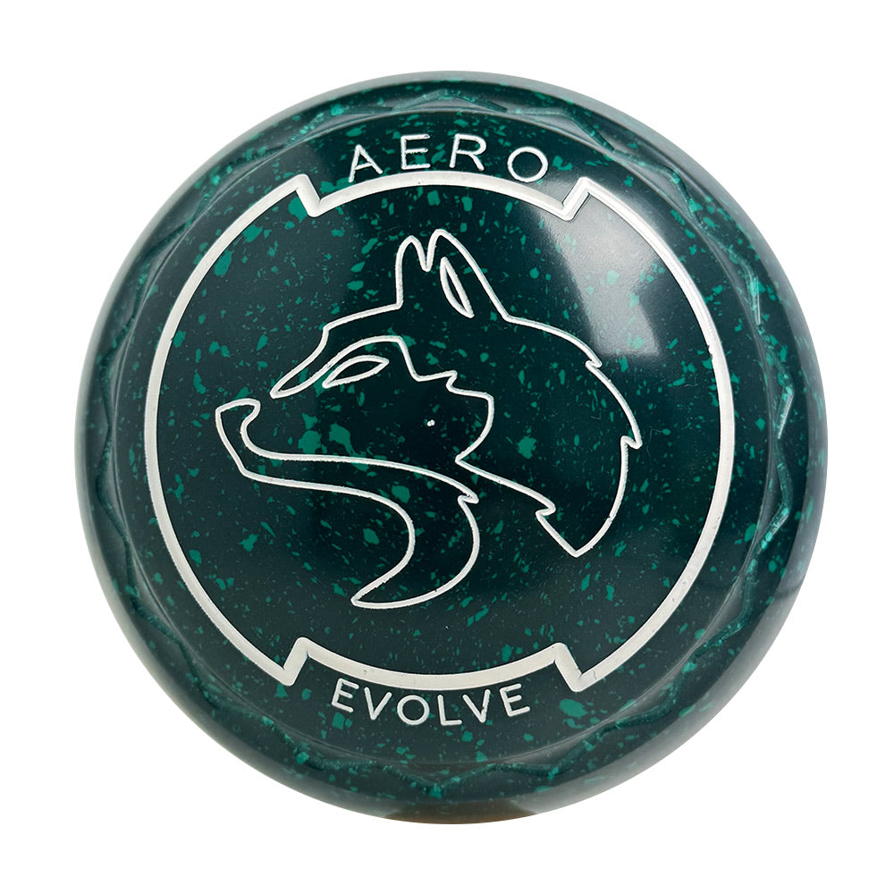 Aero Evolve Lawn Bowls 3 Heavy Z-Scoop Emerald - 251107
