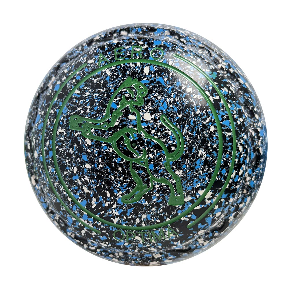 Aero Optima Lawn Bowls 3 Heavy Z-Scoop Shale - 251145