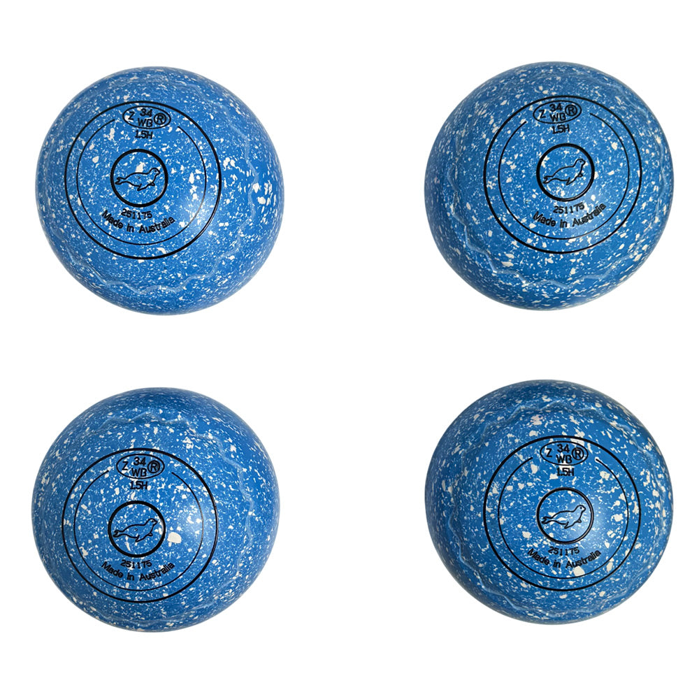 Aero (Pre-Owned) Dynamic Lawn Bowls 1.5 Heavy Z-Scoop Azure - 251175