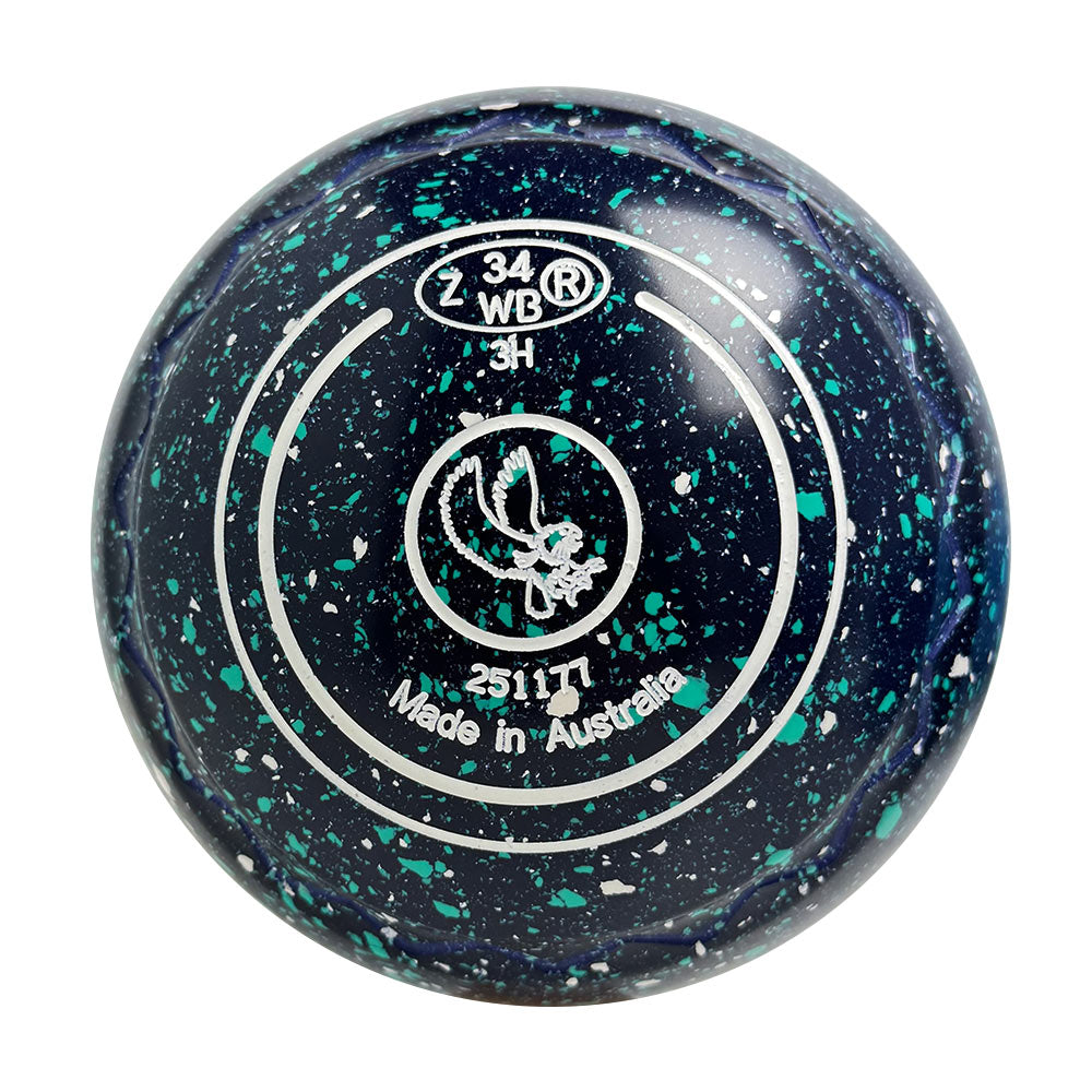 Aero Dynamic Lawn Bowls 3 Heavy Z-Scoop Graphite - 251177