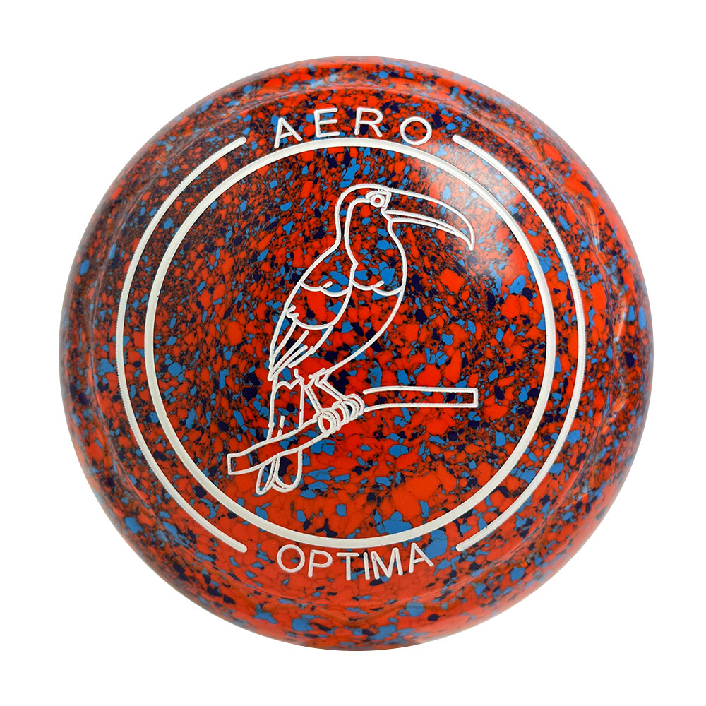 Aero Optima Lawn Bowls 3 Heavy Z-Scoop Mars - 251213