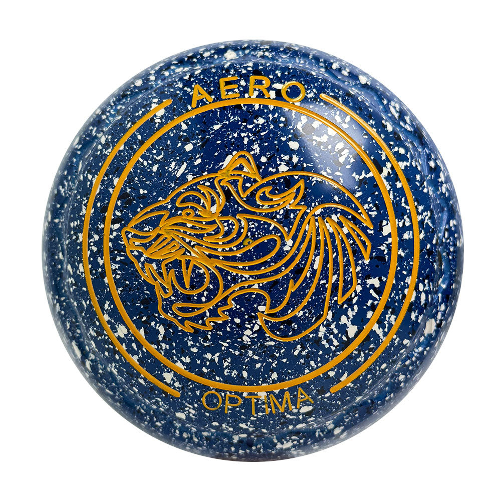 Aero Optima Lawn Bowls 3 Heavy Z-Scoop Storm - 251373