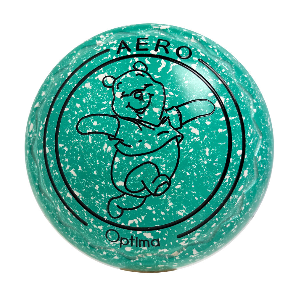 Aero Optima Lawn Bowls 0.5 Heavy Z-Scoop Tiffany - 252585