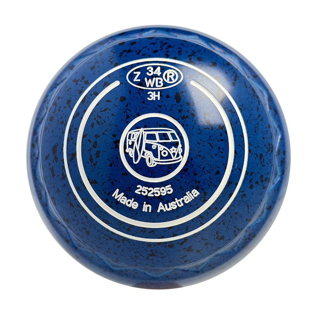 Aero Dynamic Lawn Bowls 3 Heavy Z-Scoop Ocean - 252595