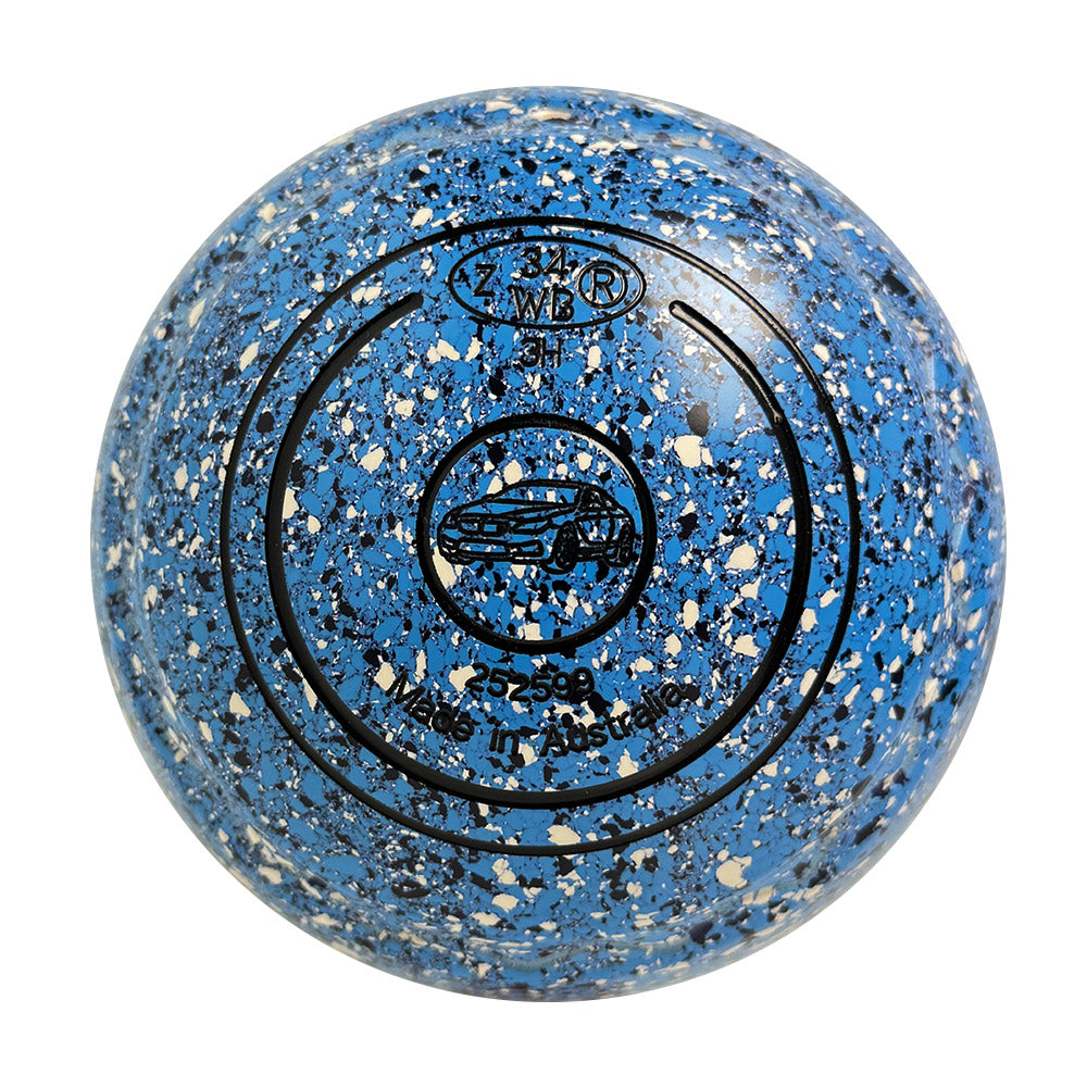 Aero Dynamic Lawn Bowls 3 Heavy Z-Scoop Sharks - 252599