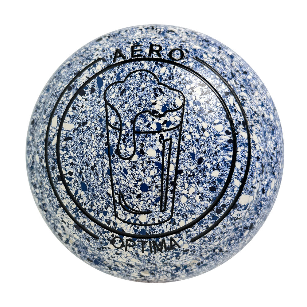 Aero Optima Lawn Bowls 3 Heavy Z-Scoop Glacier - 253009