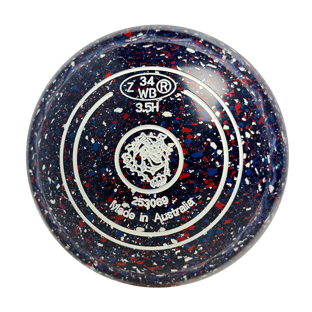 Aero Dynamic Lawn Bowls 3.5 Heavy Z-Scoop Galaxy - 253069