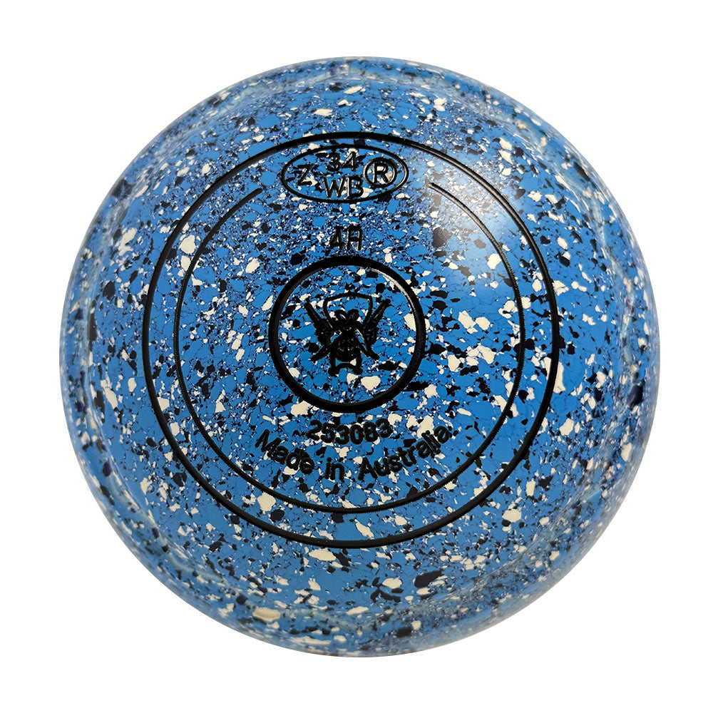 Aero Optima Lawn Bowls 4 Heavy Z-Scoop Sharks - 253083