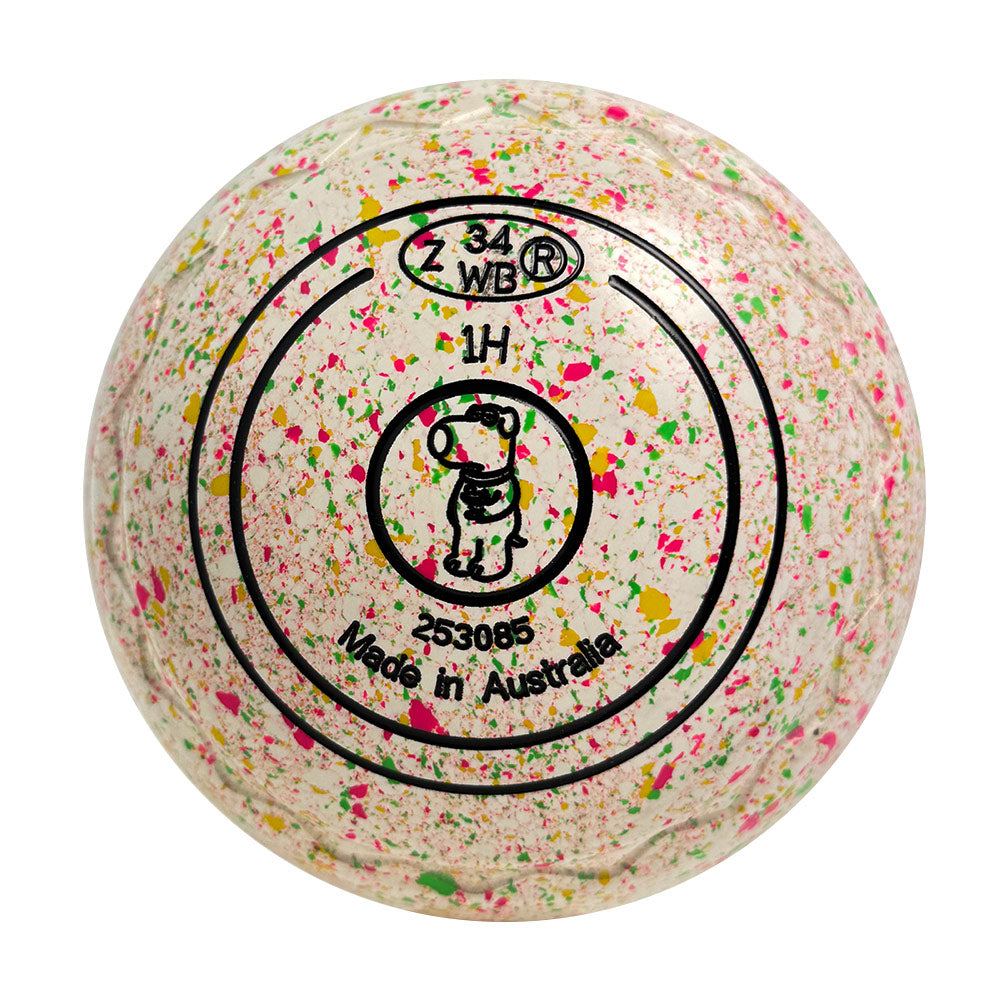 Aero Optima Lawn Bowls 1 Heavy Z-Scoop Orchid - 253085