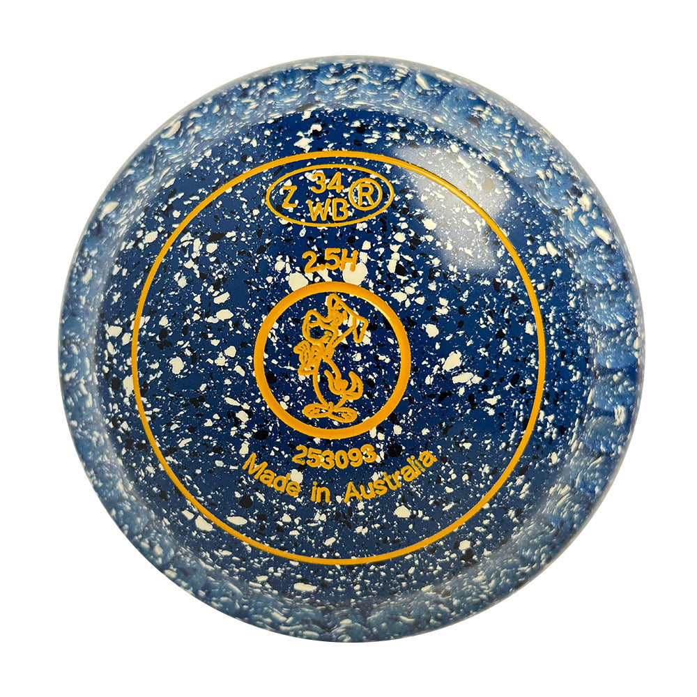 Aero Optima Lawn Bowls 2.5 Heavy Enhance Grip Storm -253093