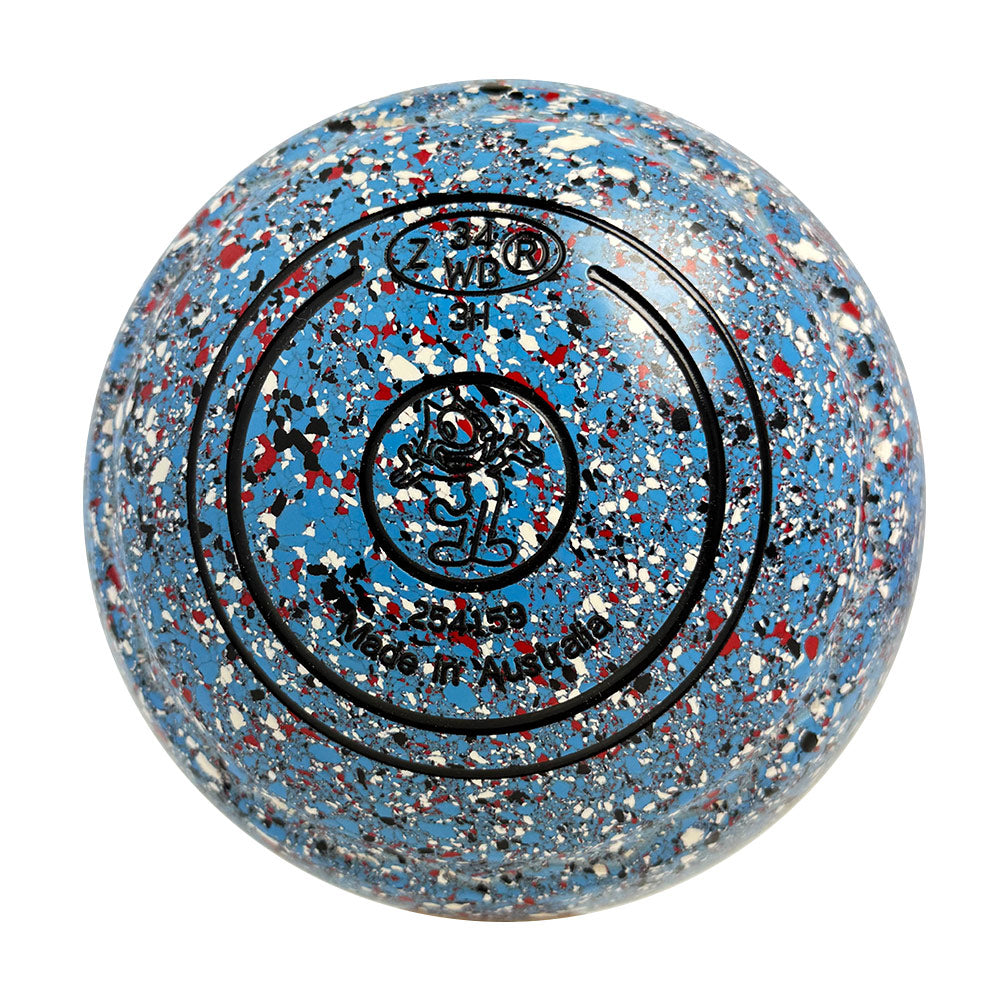 Aero Dynamic Lawn Bowls 3 Heavy Z-Scoop Cornflower - 254159