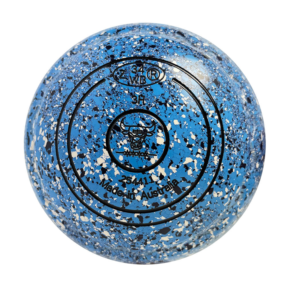 Aero Optima Lawn Bowls 3 Heavy Z-Scoop Sharks 254411