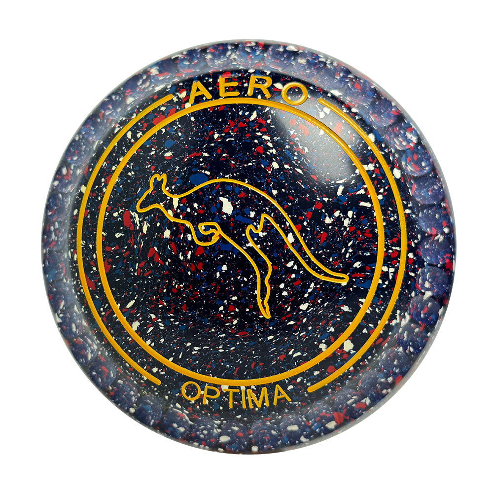Aero Optima Lawn Bowls 4 Heavy Z-Scoop Galaxy - 255603