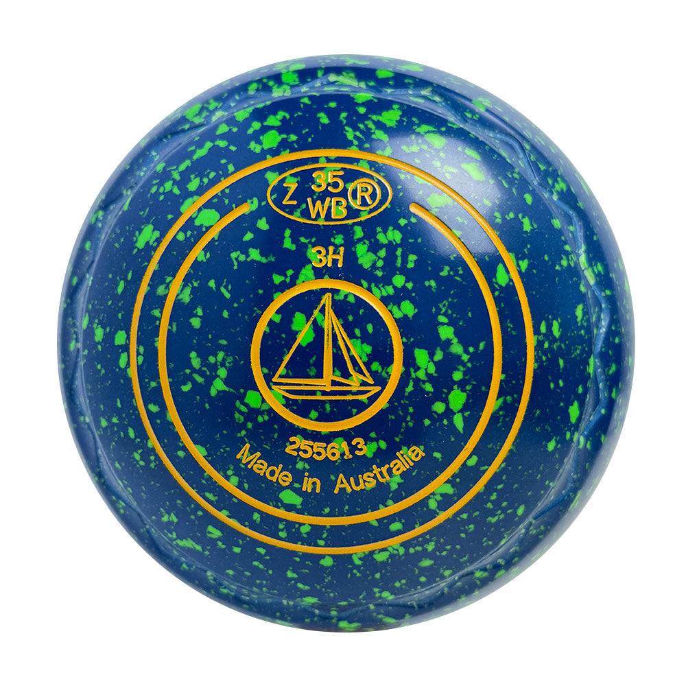 Aero Optima Lawn Bowls 3 Heavy Z-Scoop Opal - 255613