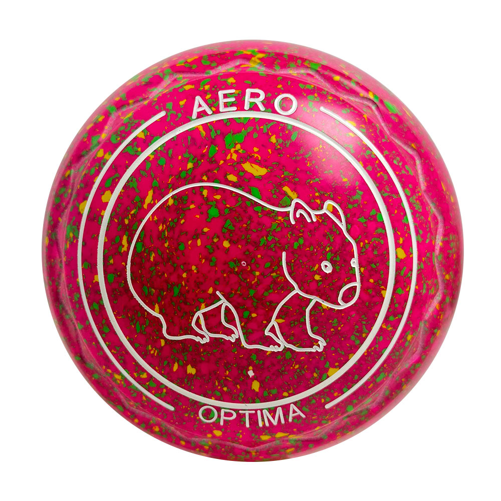Aero Optima Lawn Bowls 1.5 Heavy Z-Scoop Lotus - 255627