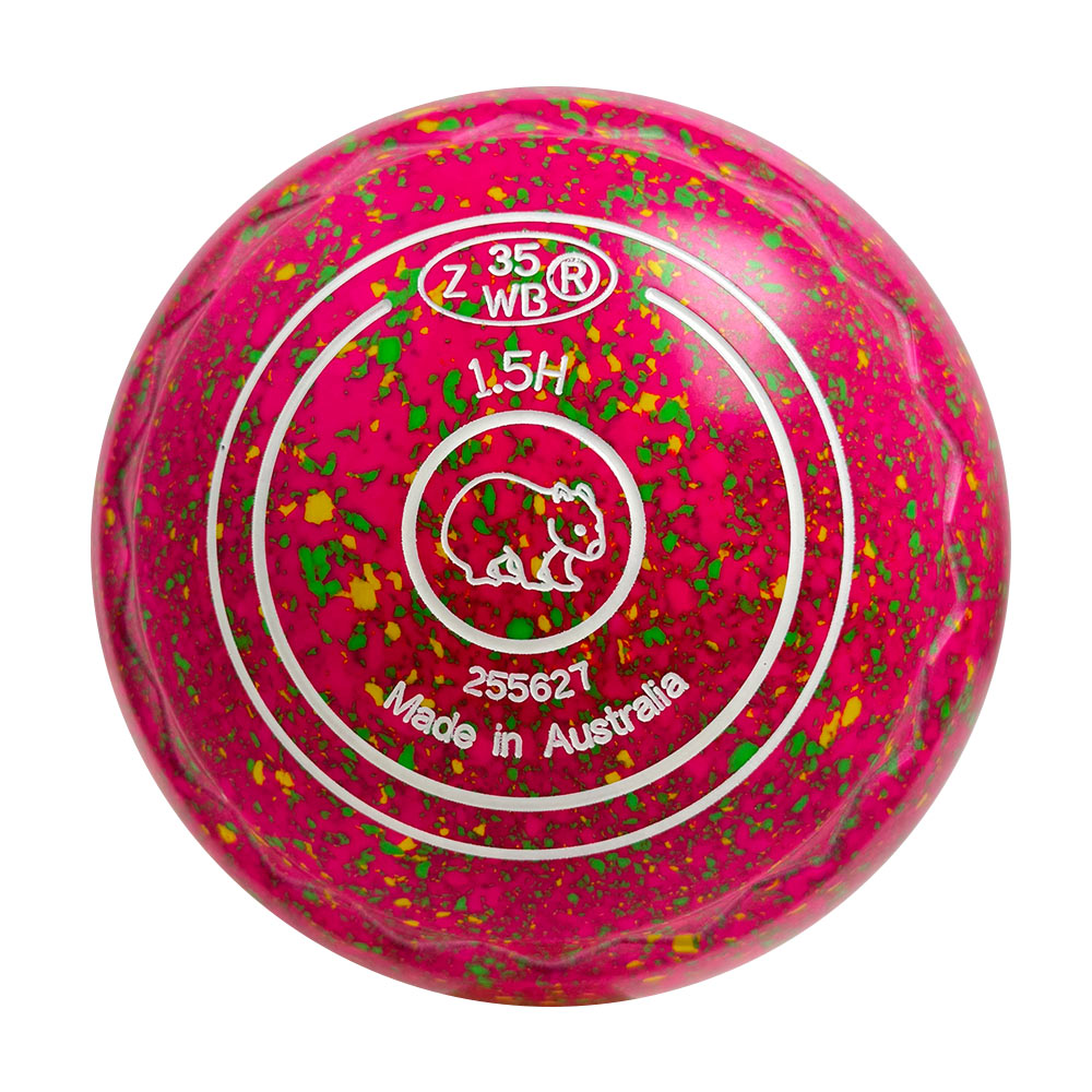 Aero Optima Lawn Bowls 1.5 Heavy Z-Scoop Lotus - 255627