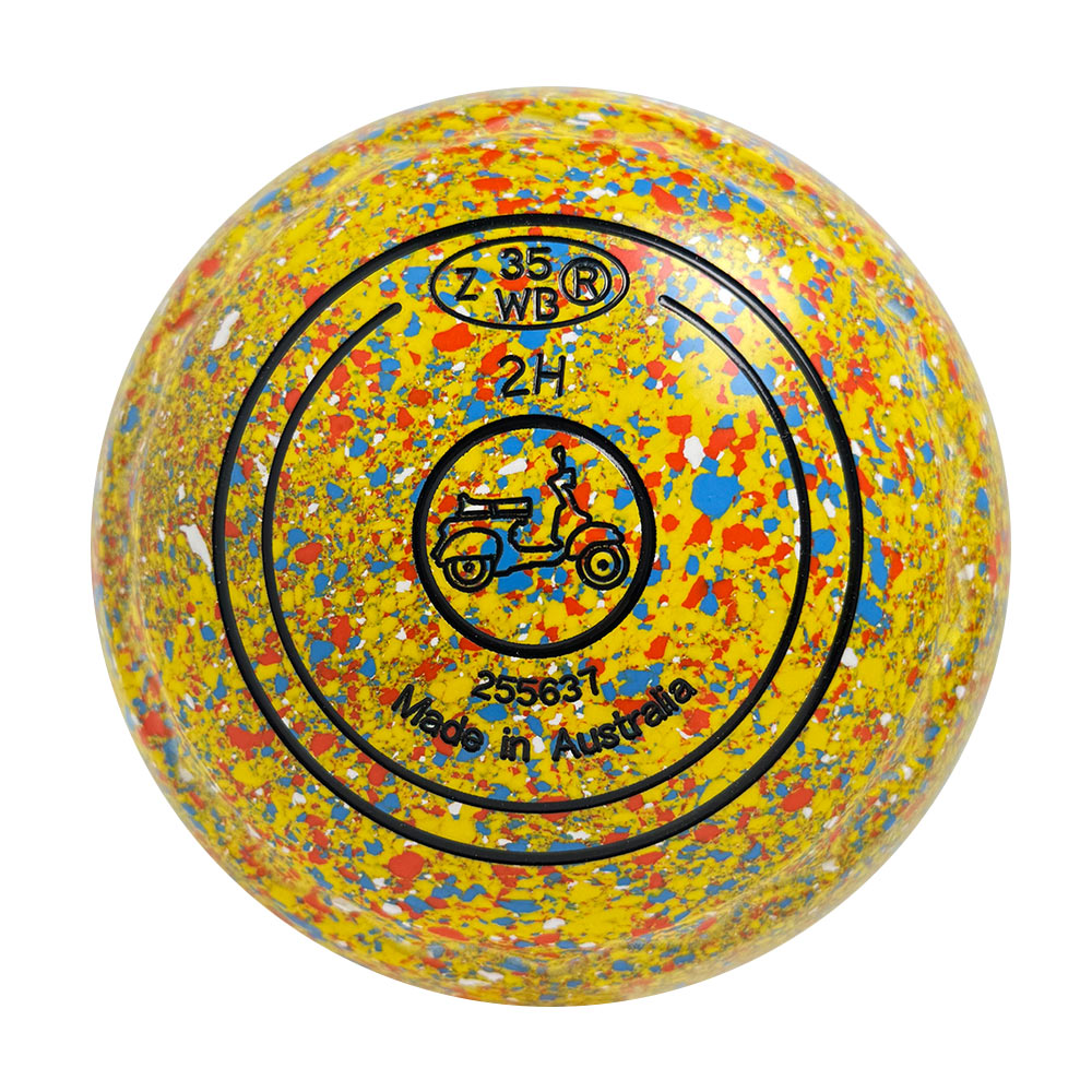 Aero Optima Lawn Bowls 2 Heavy Z-Scoop Nugget - 255637