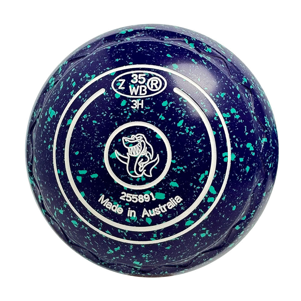 Aero Dynamic Lawn Bowls 3 Heavy Z-Scoop Grape - 255891