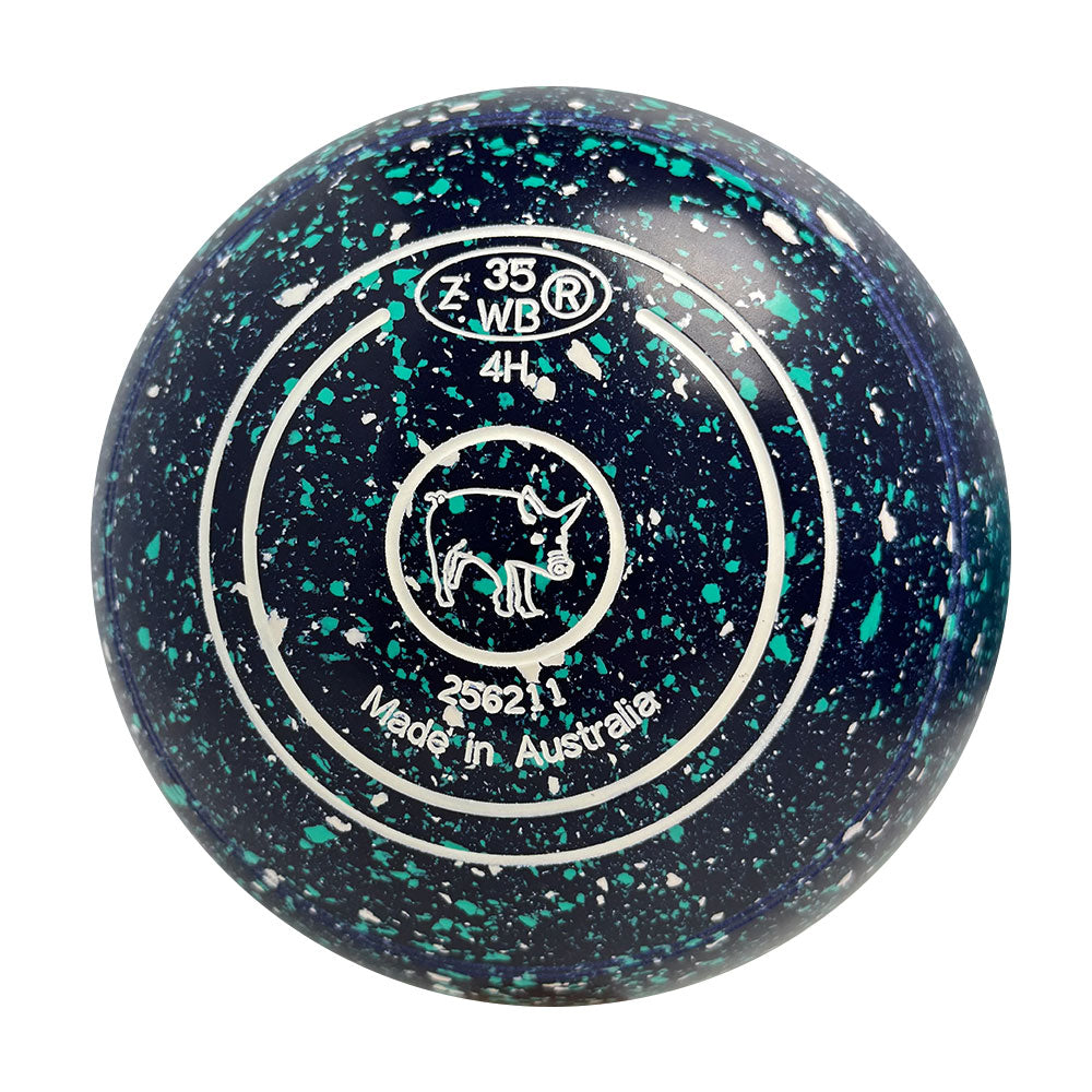 Aero Dynamic Lawn Bowls 4 Heavy Non-Gripped Graphite - 256211