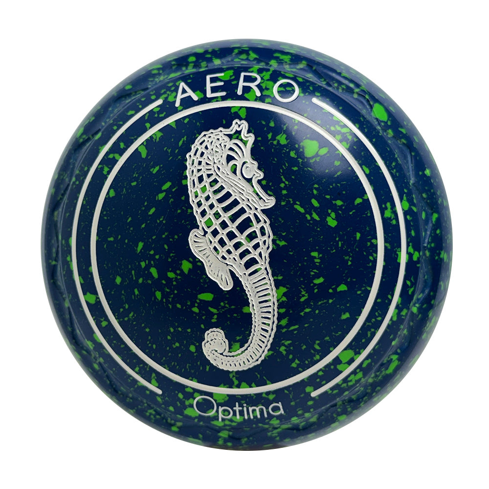 Aero Optima Lawn Bowls 1 Heavy Z-Scoop Opal -256347