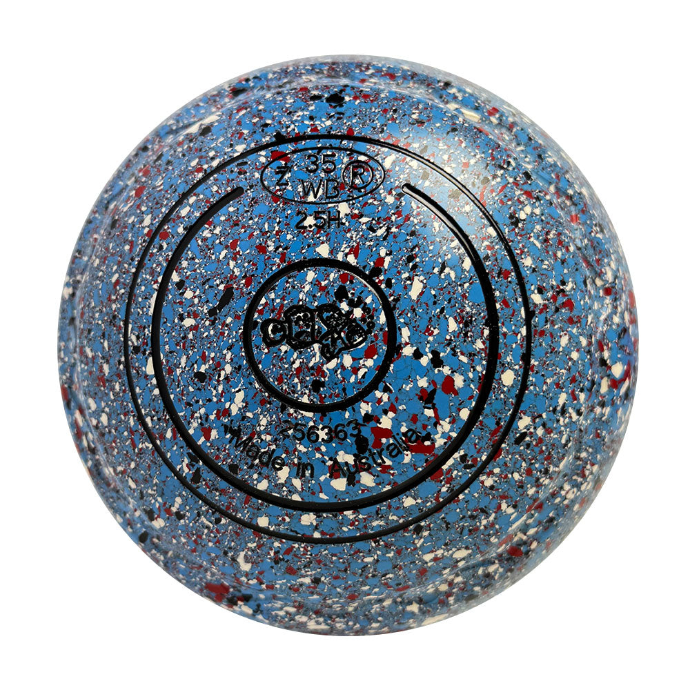 Aero Dynamic Lawn Bowls 2.5 Heavy Z-Scoop Cornflower - 256363