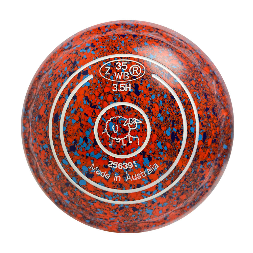 Aero Dynamic Lawn Bowls 3.5 Heavy Z-Scoop Mars - 256391