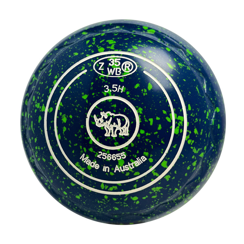 Aero Optima Lawn Bowls 3.5 Heavy Z-Scoop Opal - 256655