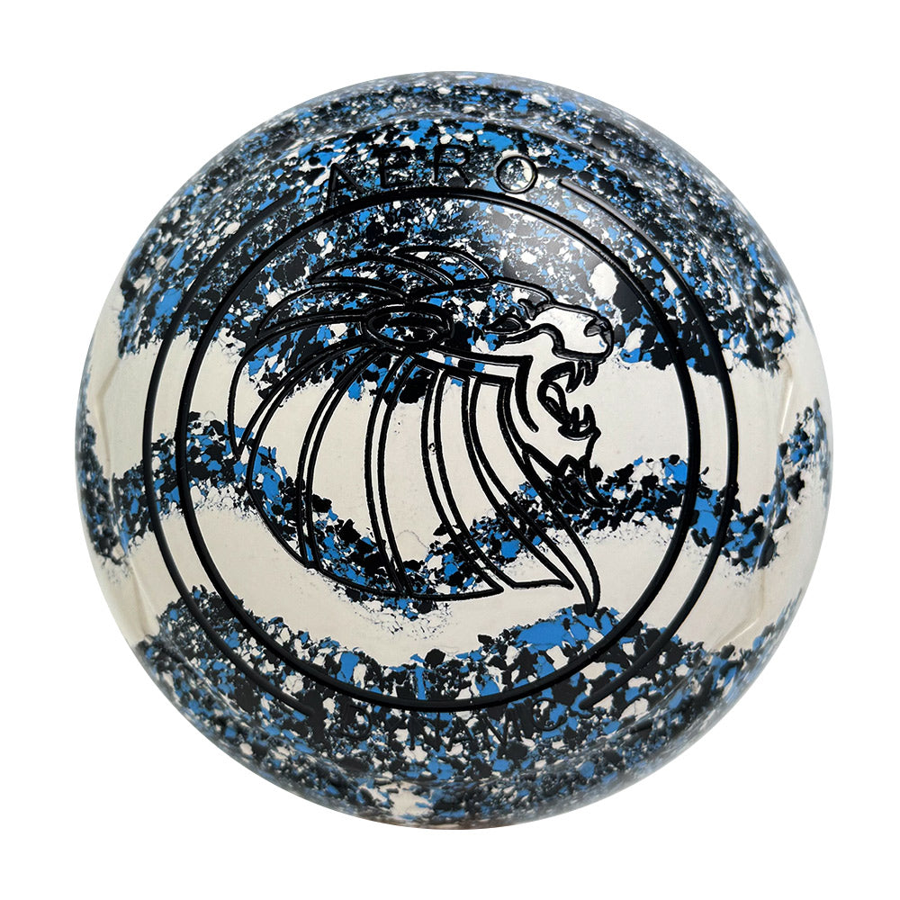 Aero Dynamic Lawn Bowls 3.5 Heavy Z-Scoop Shale/White Swirl -  256829