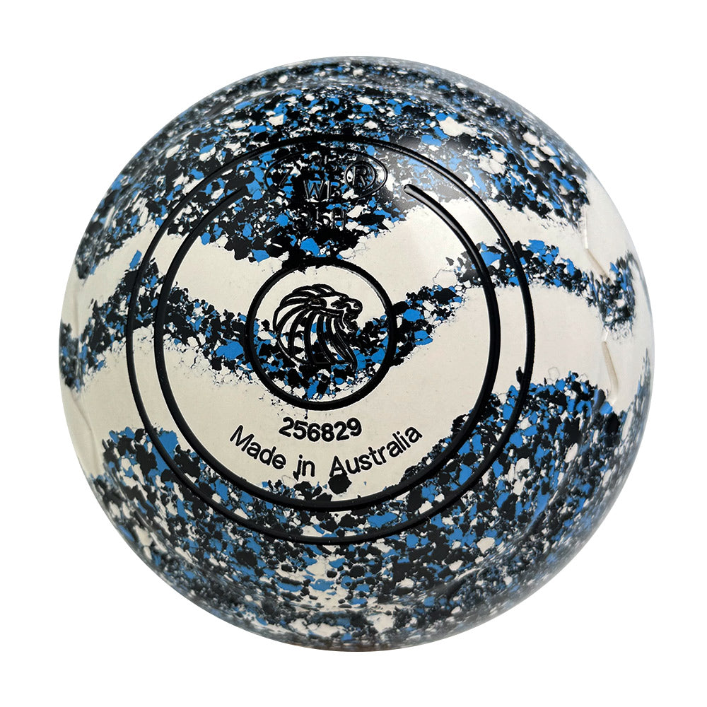 Aero Dynamic Lawn Bowls 3.5 Heavy Z-Scoop Shale/White Swirl -  256829