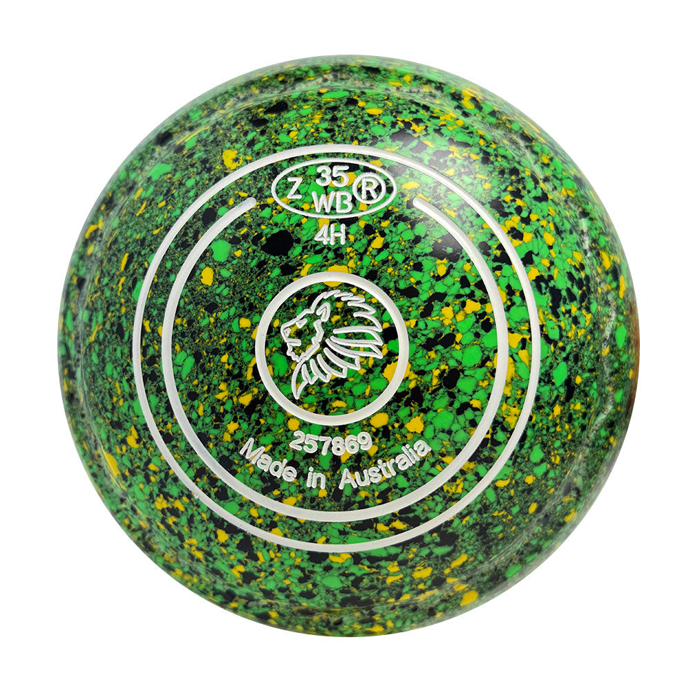 Aero Dynamic Lawn Bowls 4 Heavy Z-Scoop Jungle - 257869