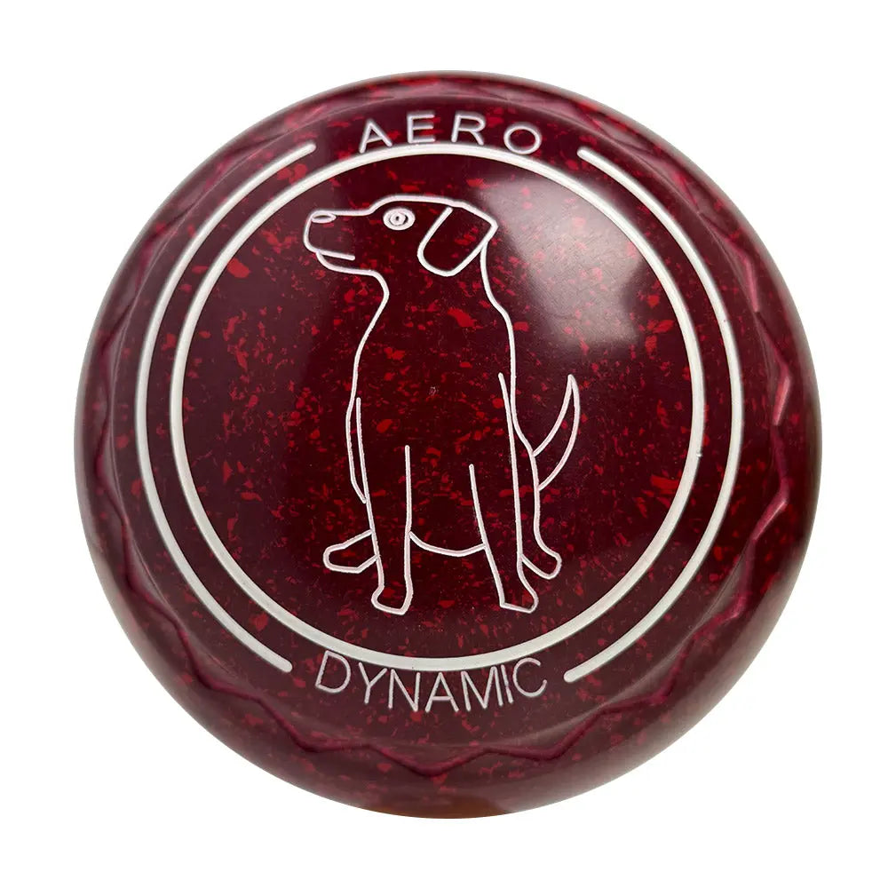 Aero Dynamic Lawn Bowls 1.5 Heavy Z-Scoop Maroon Red - 257995 - Bowls City