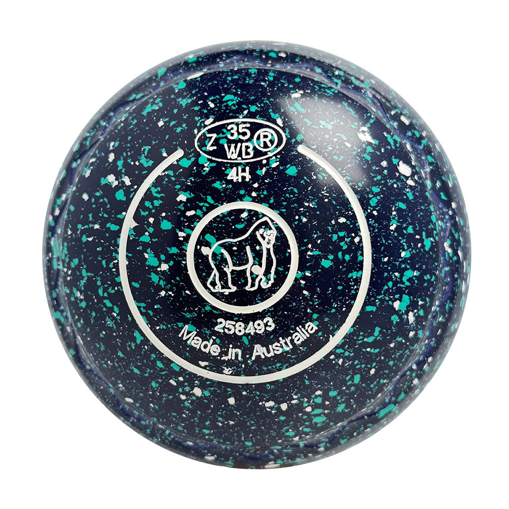 Aero Evolve Lawn Bowls 4 Heavy Z-Scoop Graphite - 258493