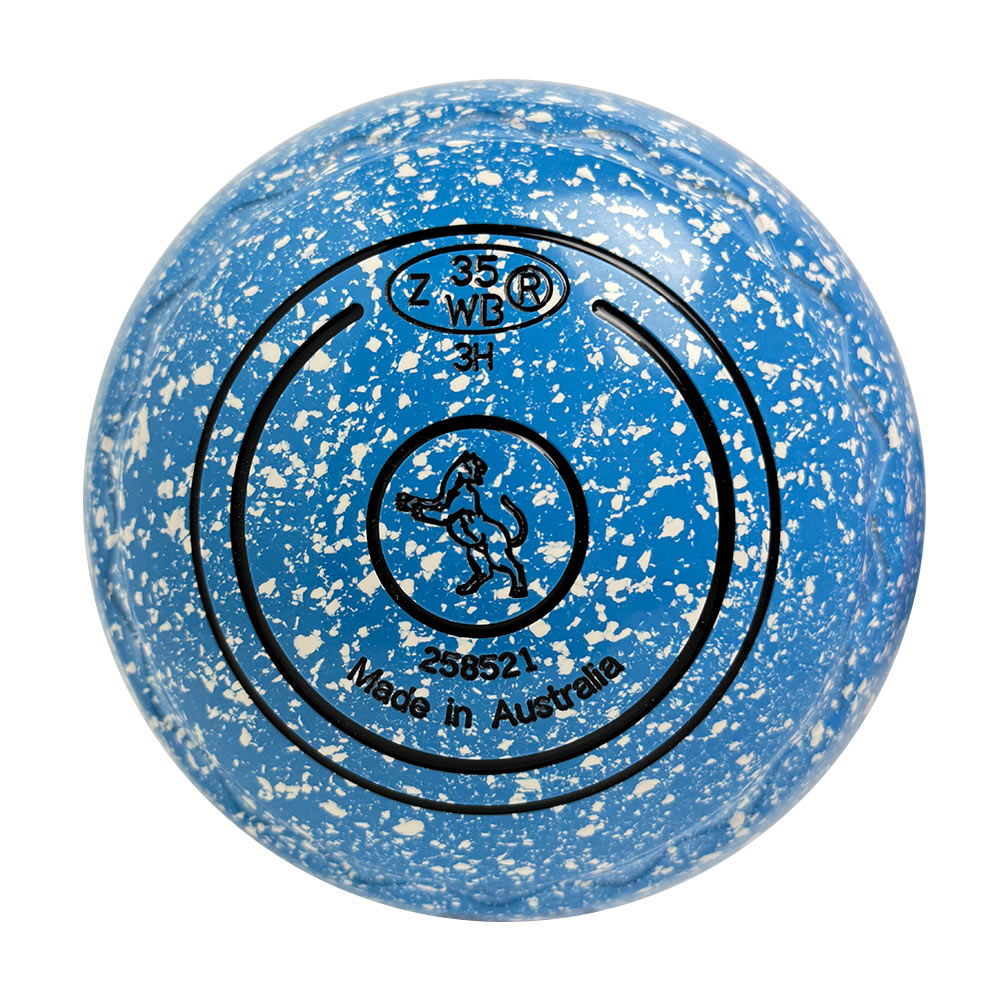 Aero Dynamic Lawn Bowls 3 Heavy Z-Scoop Azure -258521