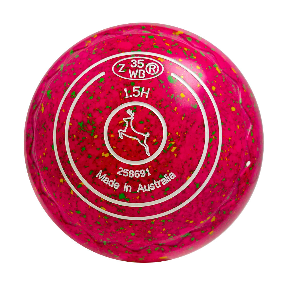 Aero Optima Lawn Bowls 1.5 Heavy Z-Scoop Lotus - 258691