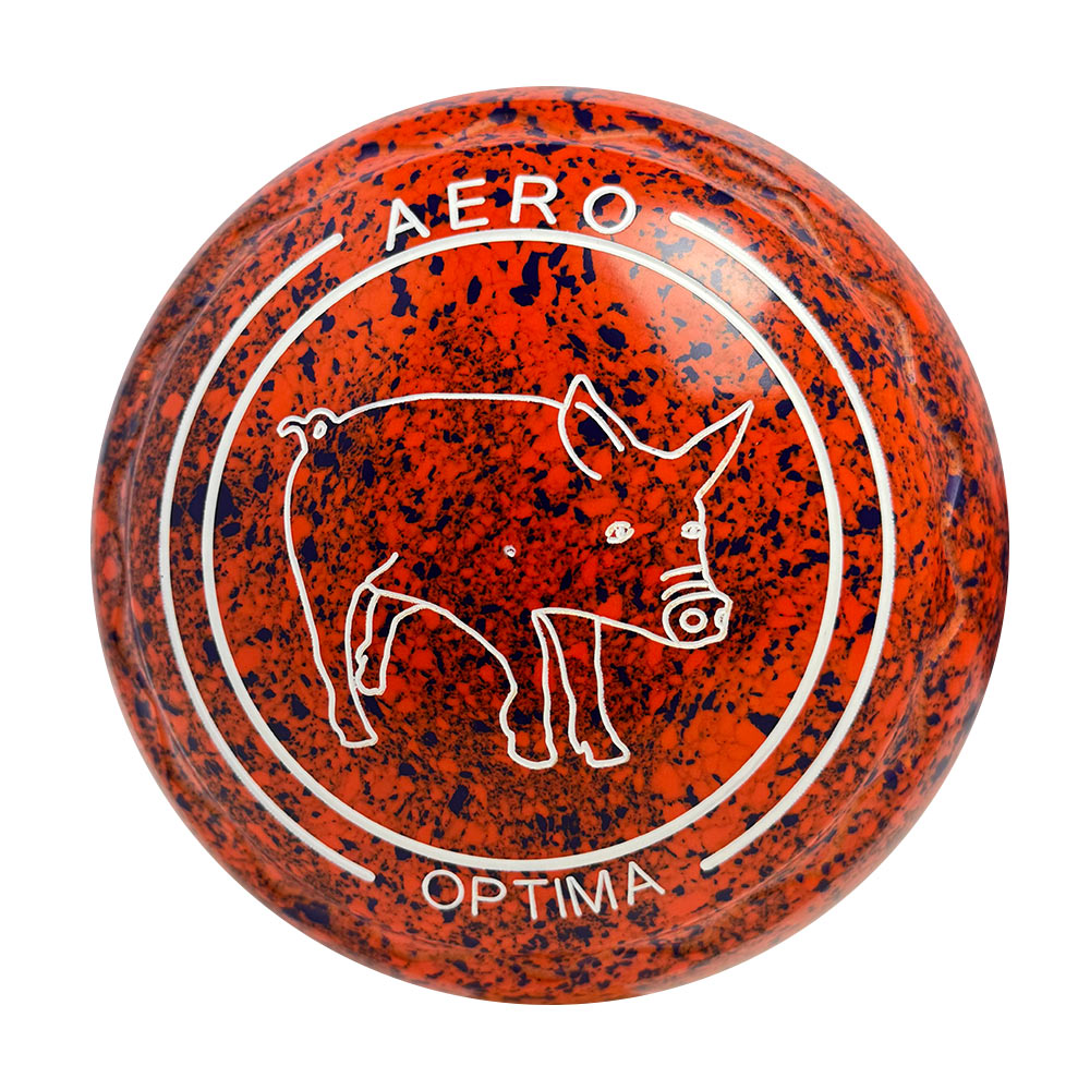 Aero Optima Lawn Bowls 3 Heavy Z-Scoop Outback - 259679 Aero Bowls